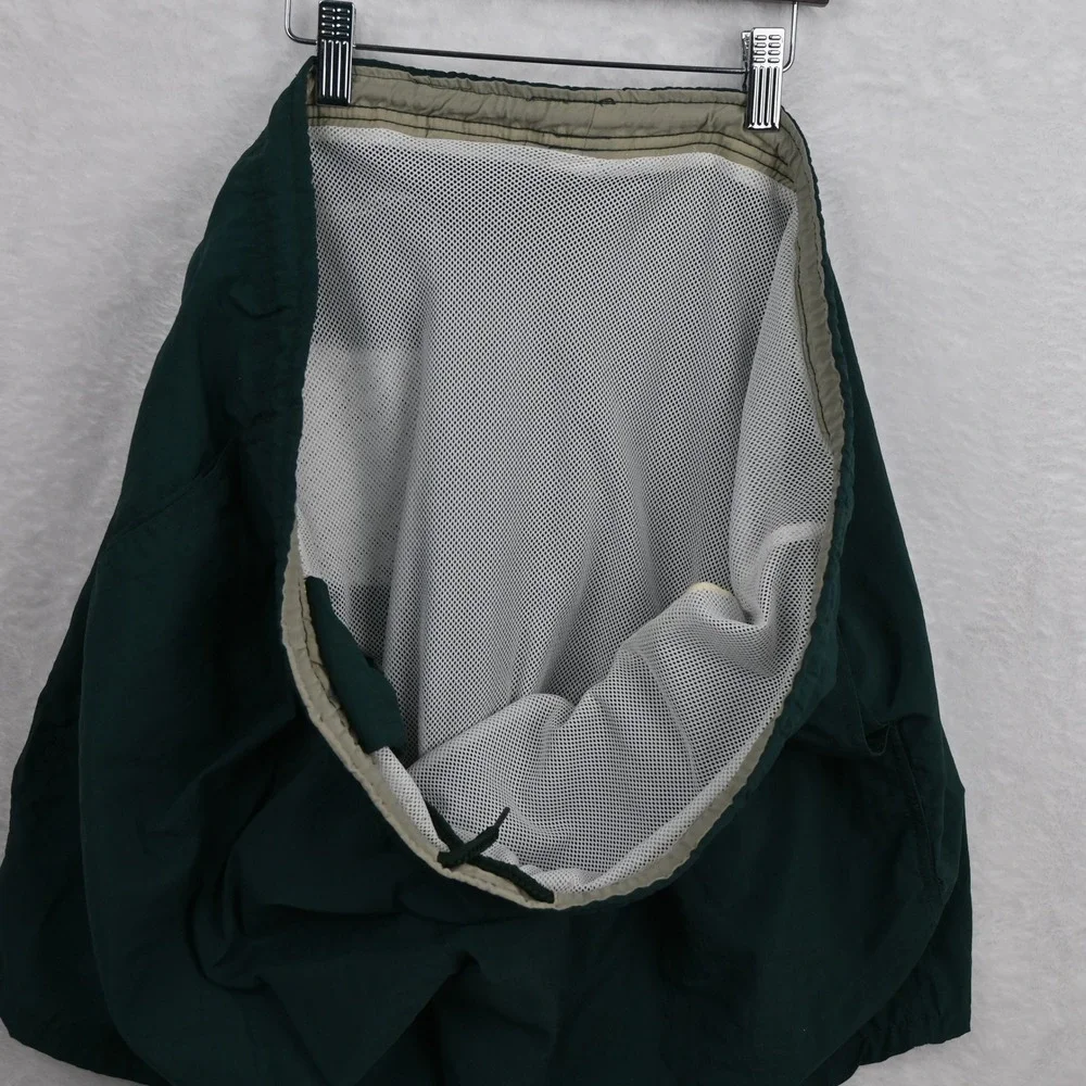 Bimini Bay Outfitters Swim Trunks Mens XL Green Mesh Liner Cargo Pocket